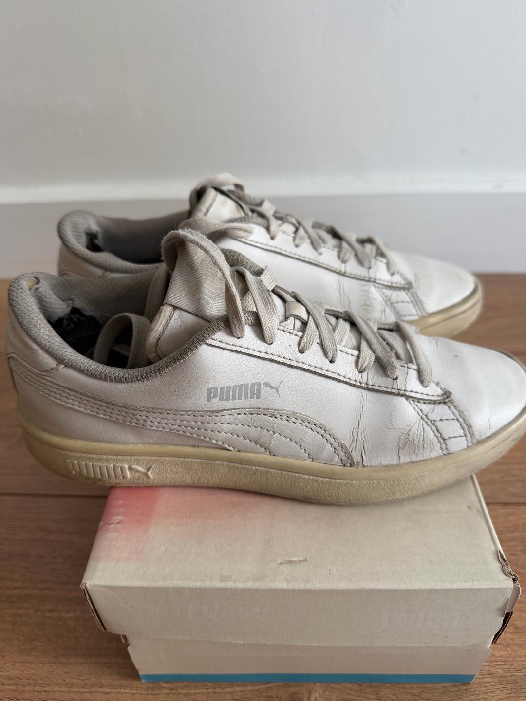 Puma Кожаные кеды Puma — фото 2