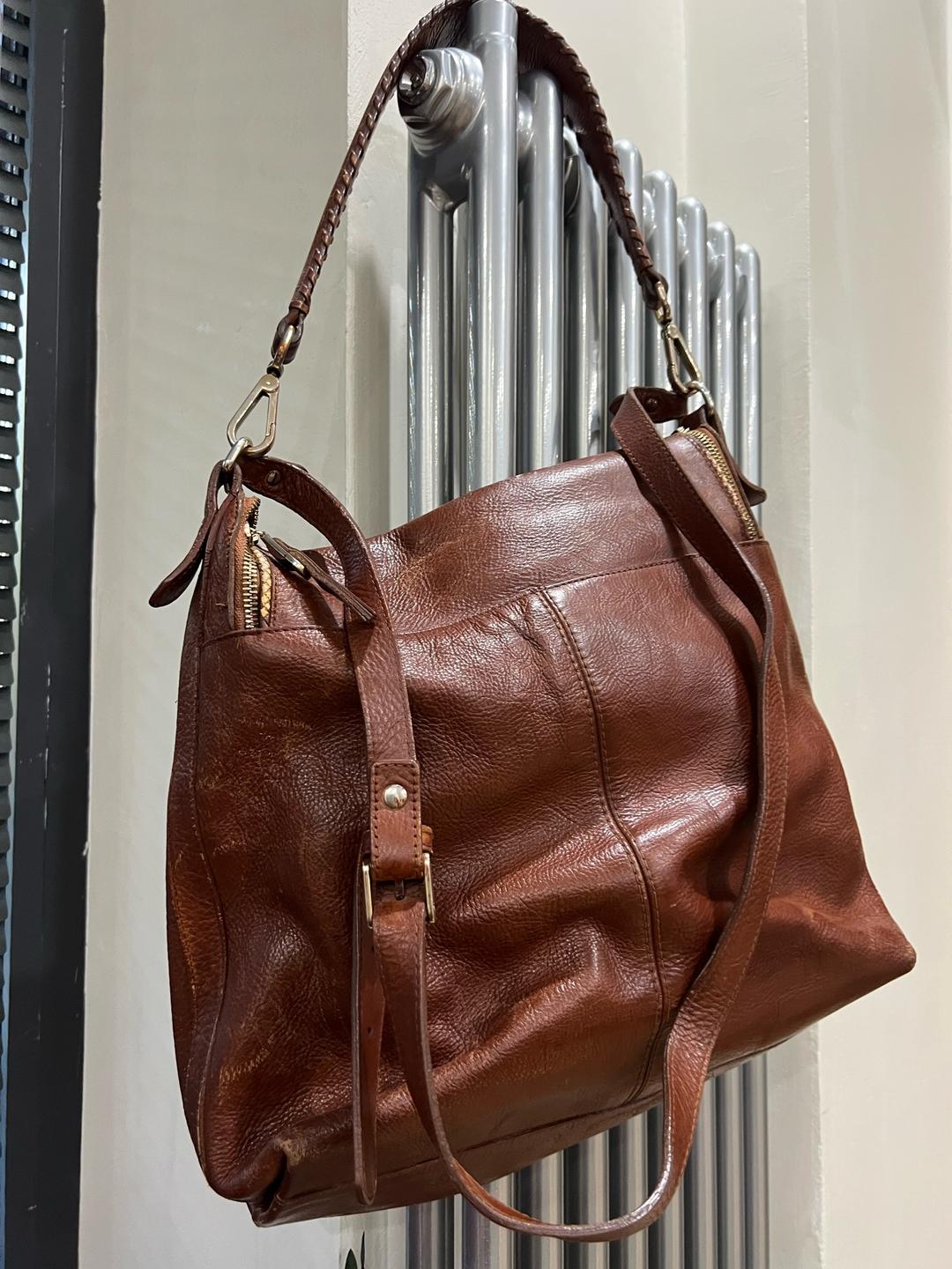 Massimo Dutti Кожаная сумка Massimo Dutti — фото 2