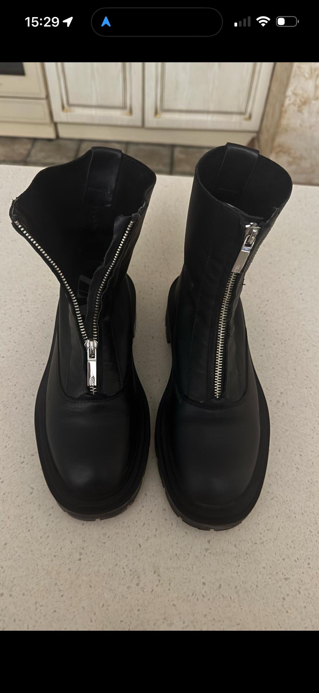 Zara Ботинки Zara на молнии — фото 2
