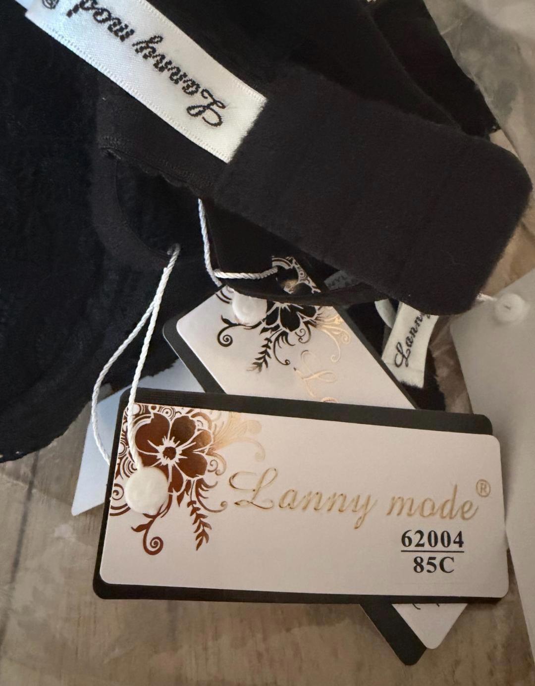 Lanny Mode Бюстгальтер дублированная чашка Lanny Mode черный 85 С — фото 2