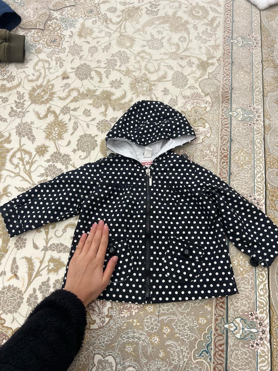 Zara Детская куртка в горошек — фото 2