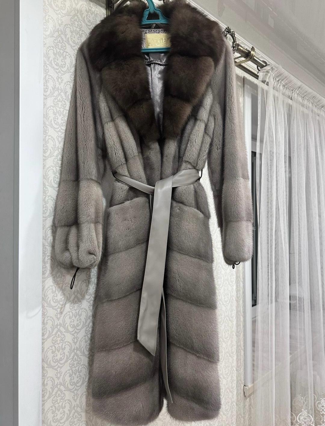 Нет бренда Норковая шуба — фото 2