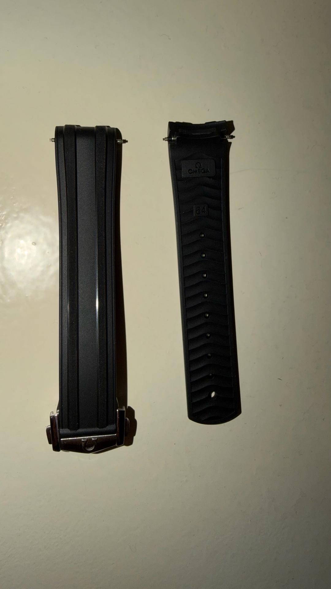 Omega Продам каучуковые ремешки на часы Omega — фото 2