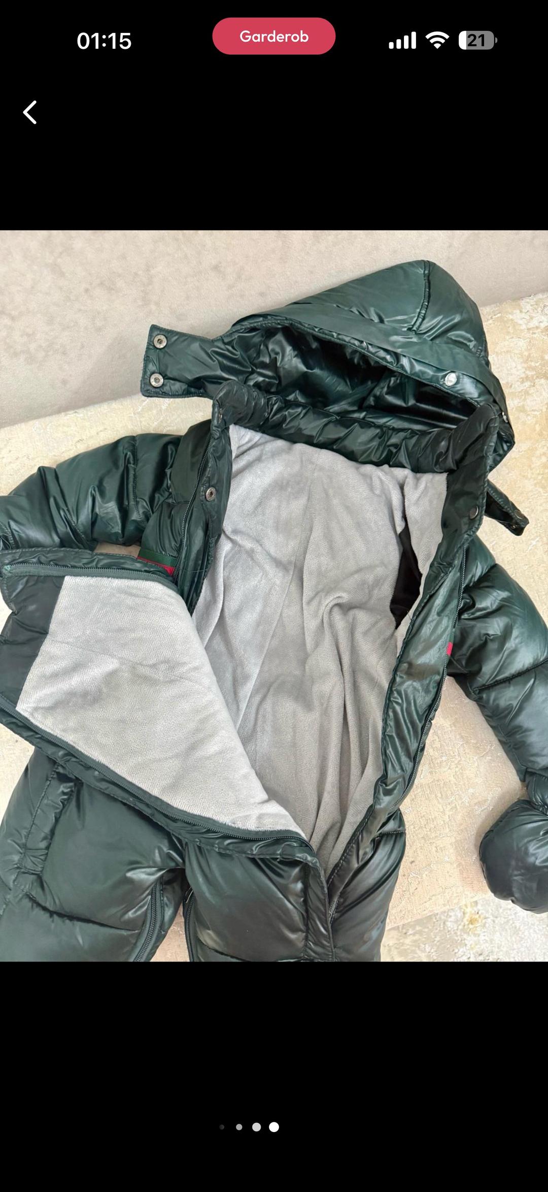 Gucci Детский комбинезон Gucci — фото 2