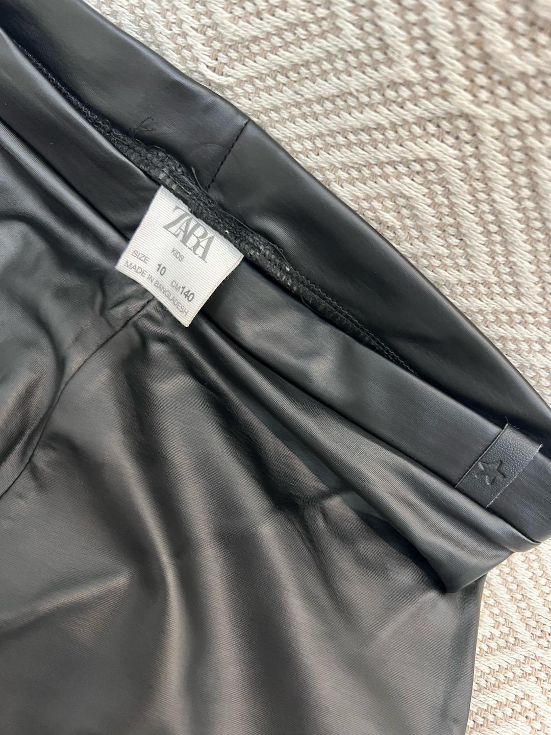Zara Kids Леггинсы из экокожи ZARA kids — фото 2
