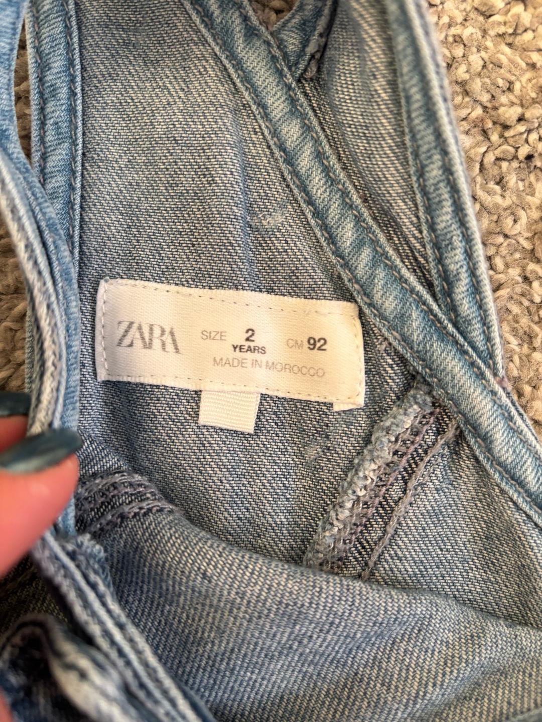 Zara Джинсовый сарафан ZARA — фото 2