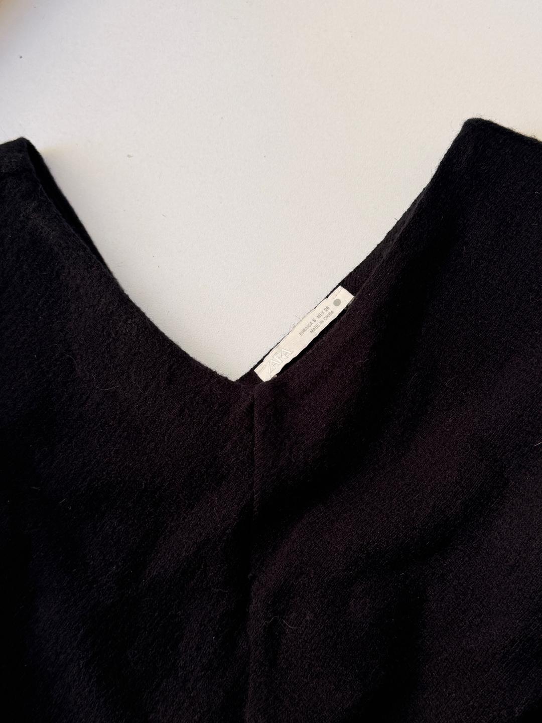 Zara Топ ZARA с баской — фото 2
