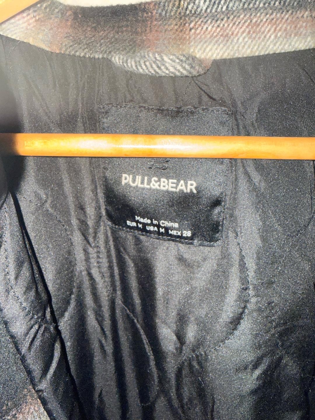 Pull & Bear Куртка-рубашка в клетку Pull&Bear — фото 2