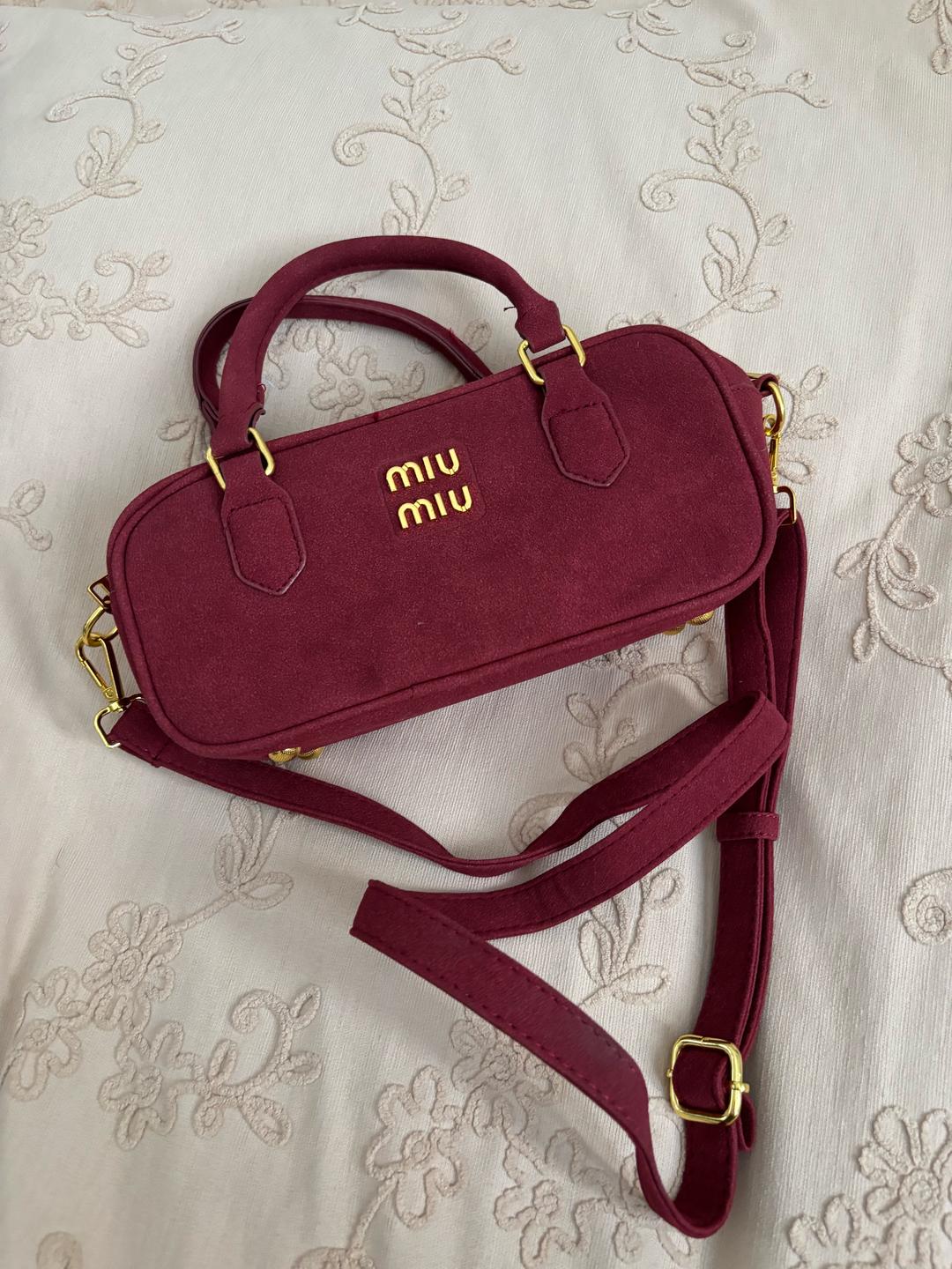 Miu Miu Сумка Miu Miu Бордо Марсала новая — фото 2