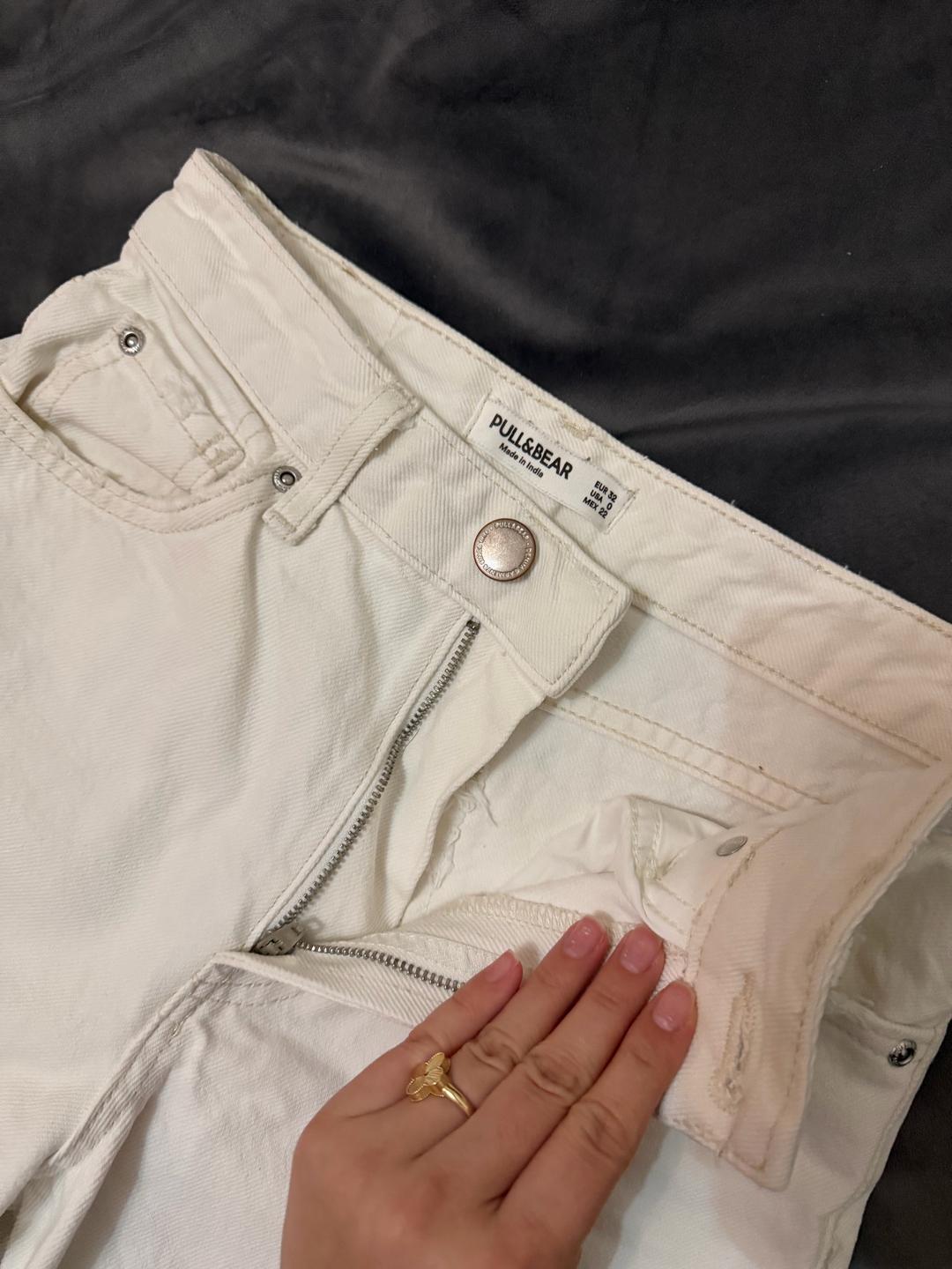 Pull & Bear Белые Джинсы Pull&Bear — фото 2