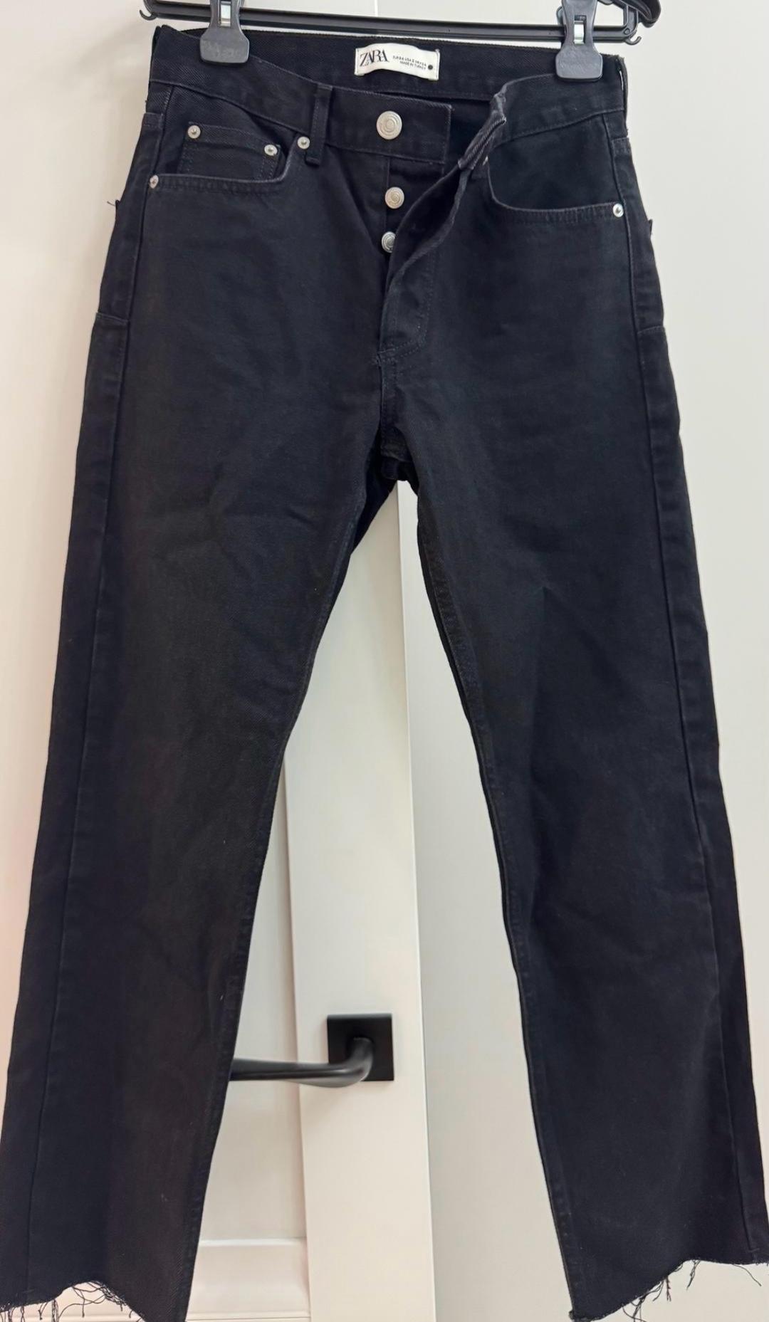 Zara Черные джинсы ZARA — фото 2