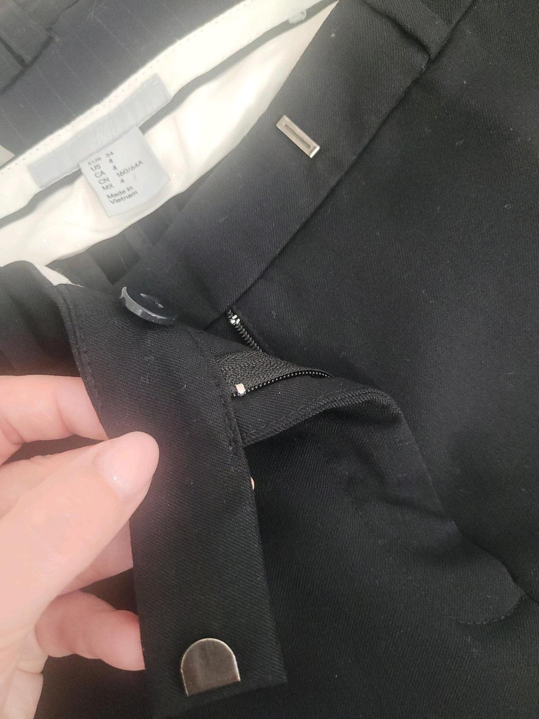 H&M Брюки H&M черного цвета S — фото 2