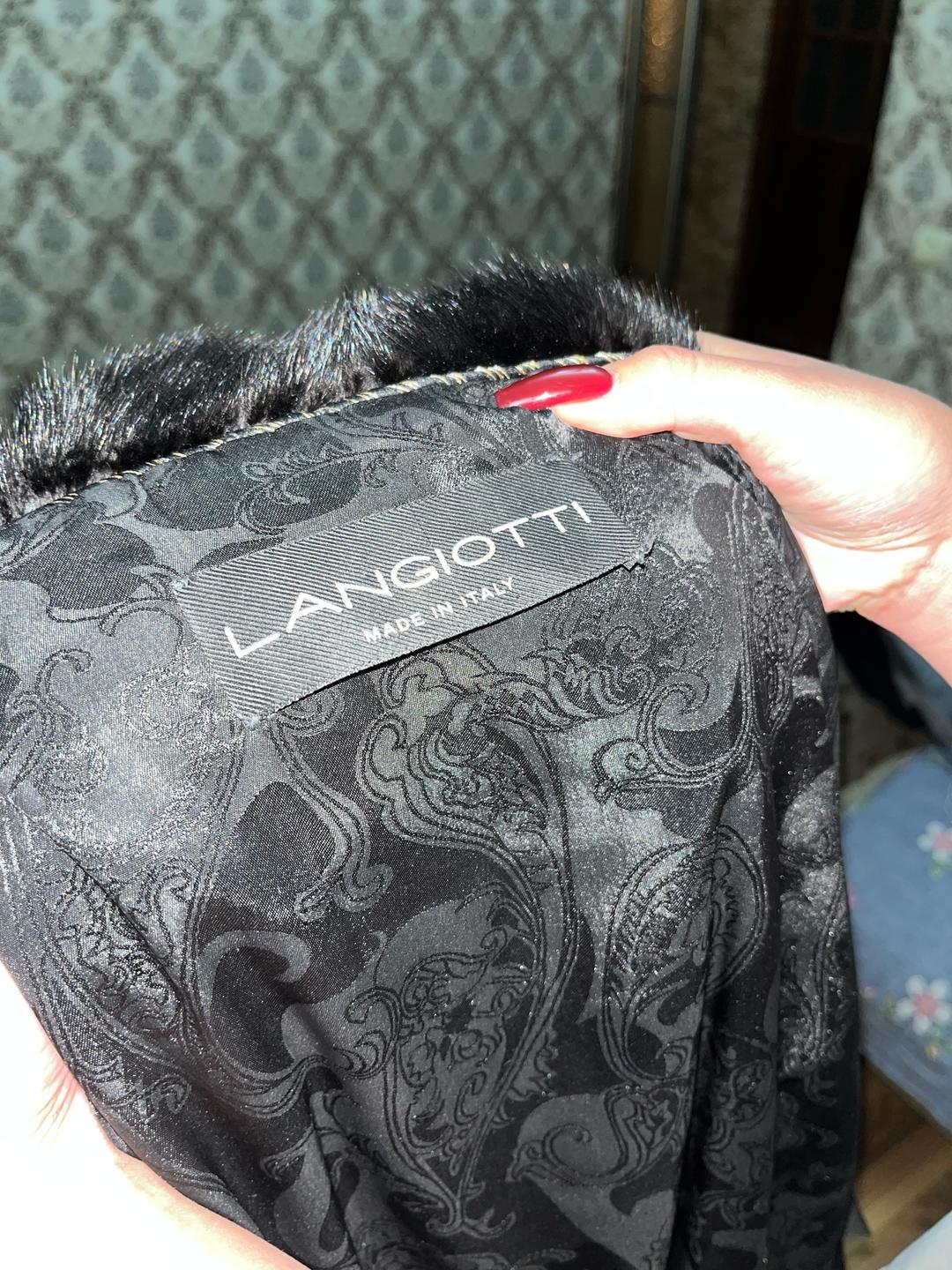 langiotti Норковая шуба — фото 2