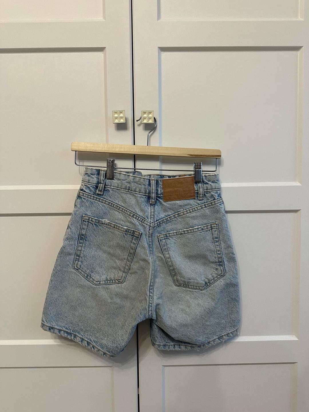 Zara Джинсовые шорты ZARA — фото 2