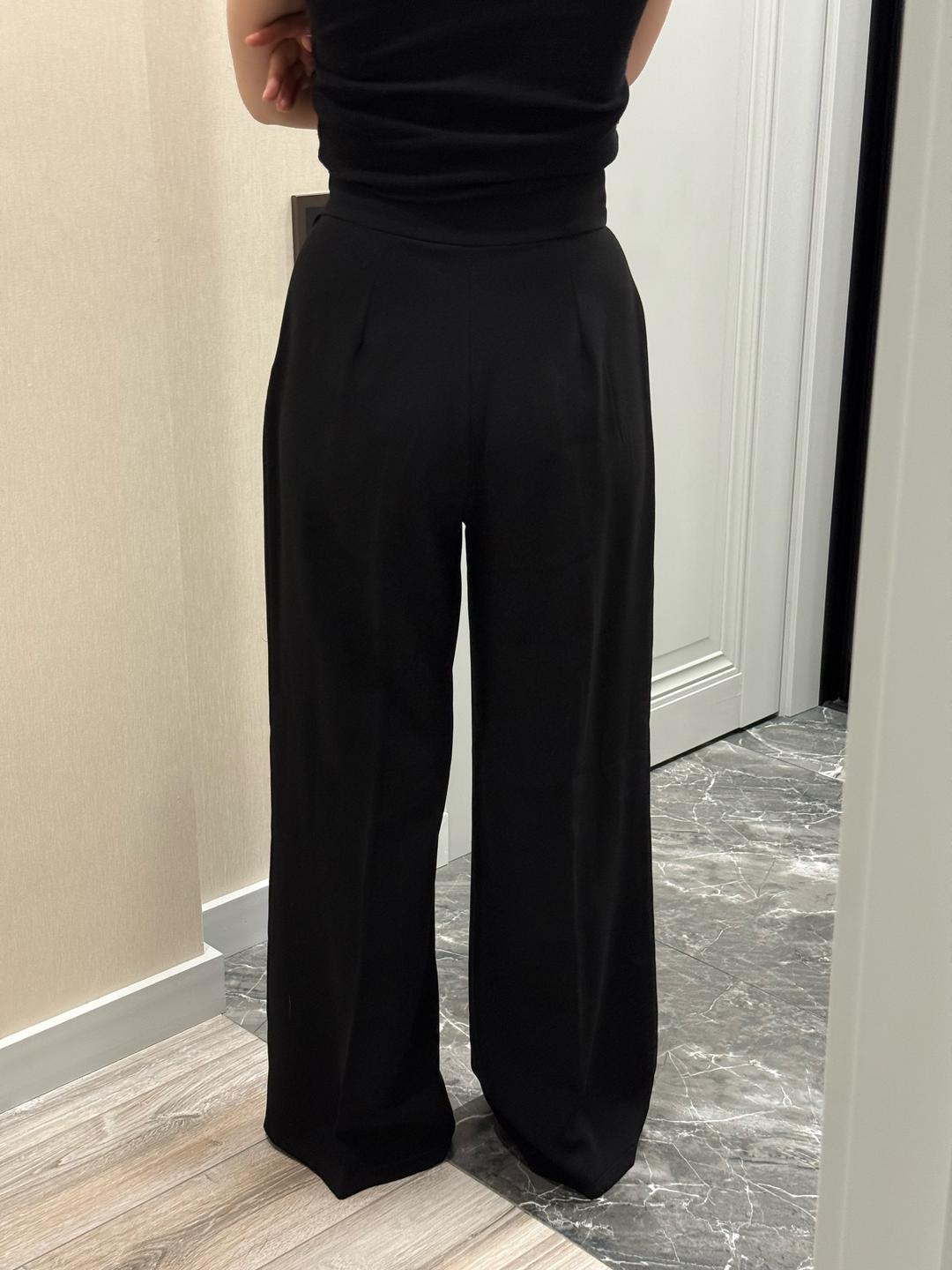 Zara черные брюки zara — фото 2