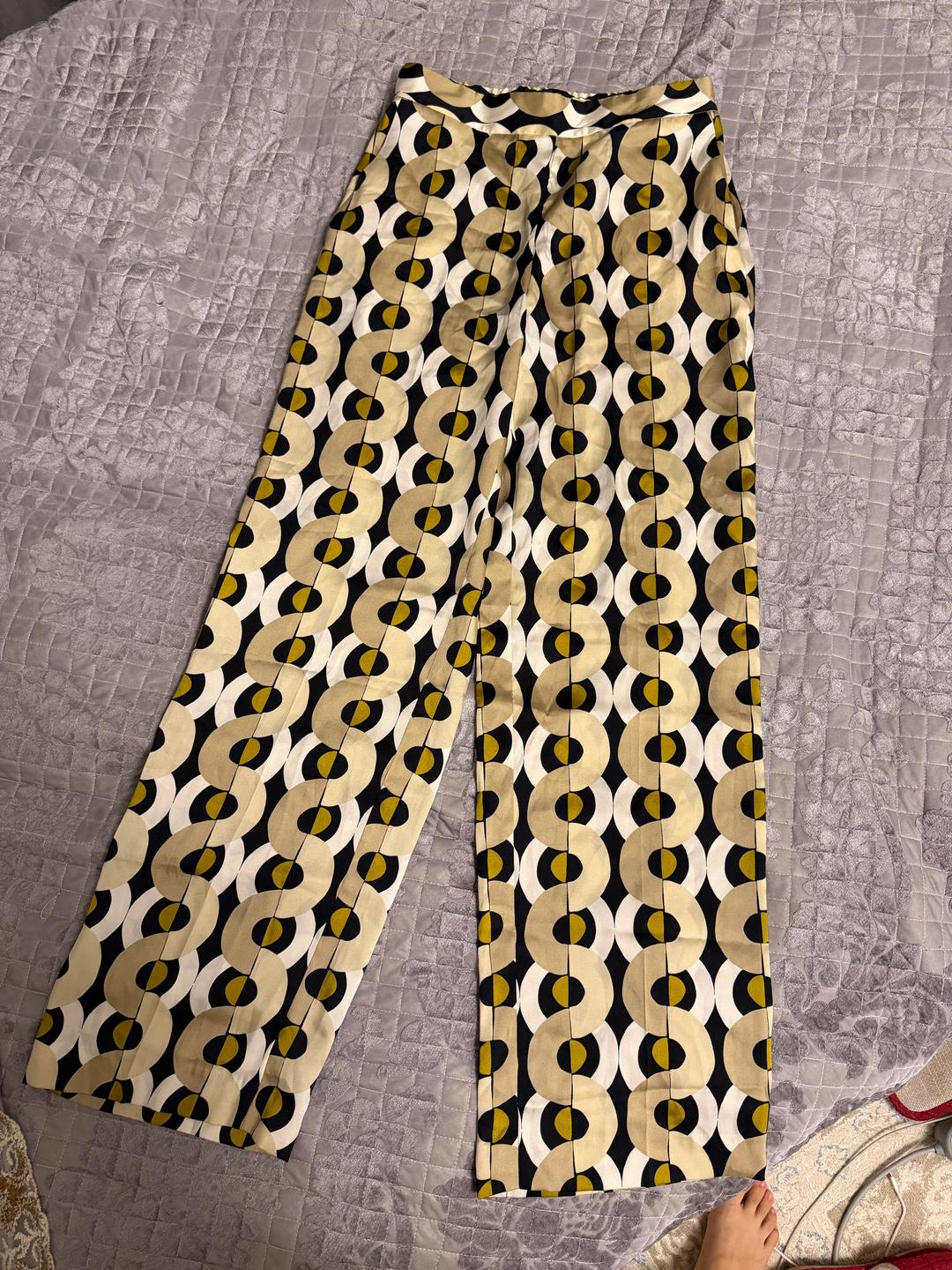 Zara Брюки Zara с принтом — фото 2