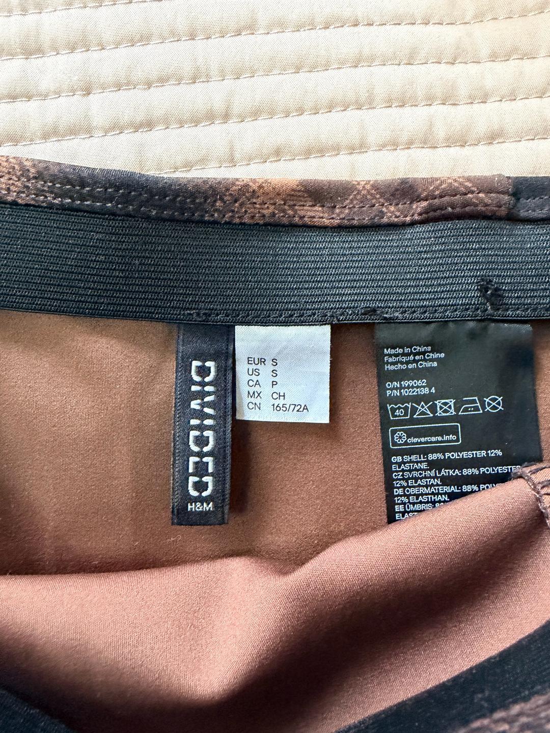 H&M Юбка H&M в клетку — фото 2