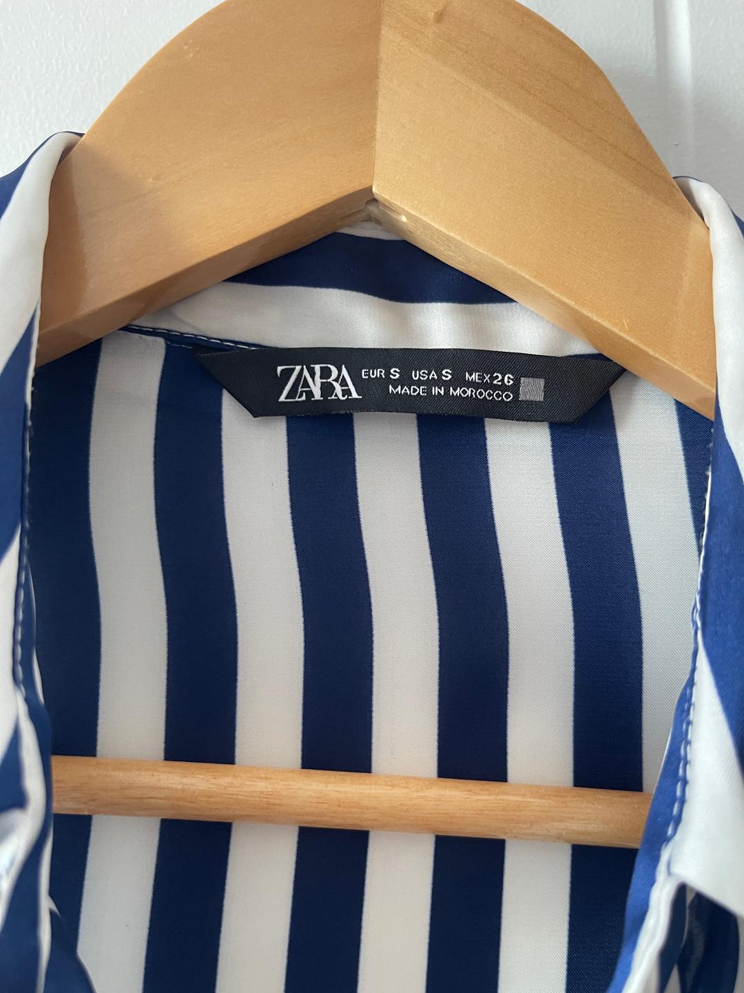 Zara Рубашка ZARA в полоску — фото 2