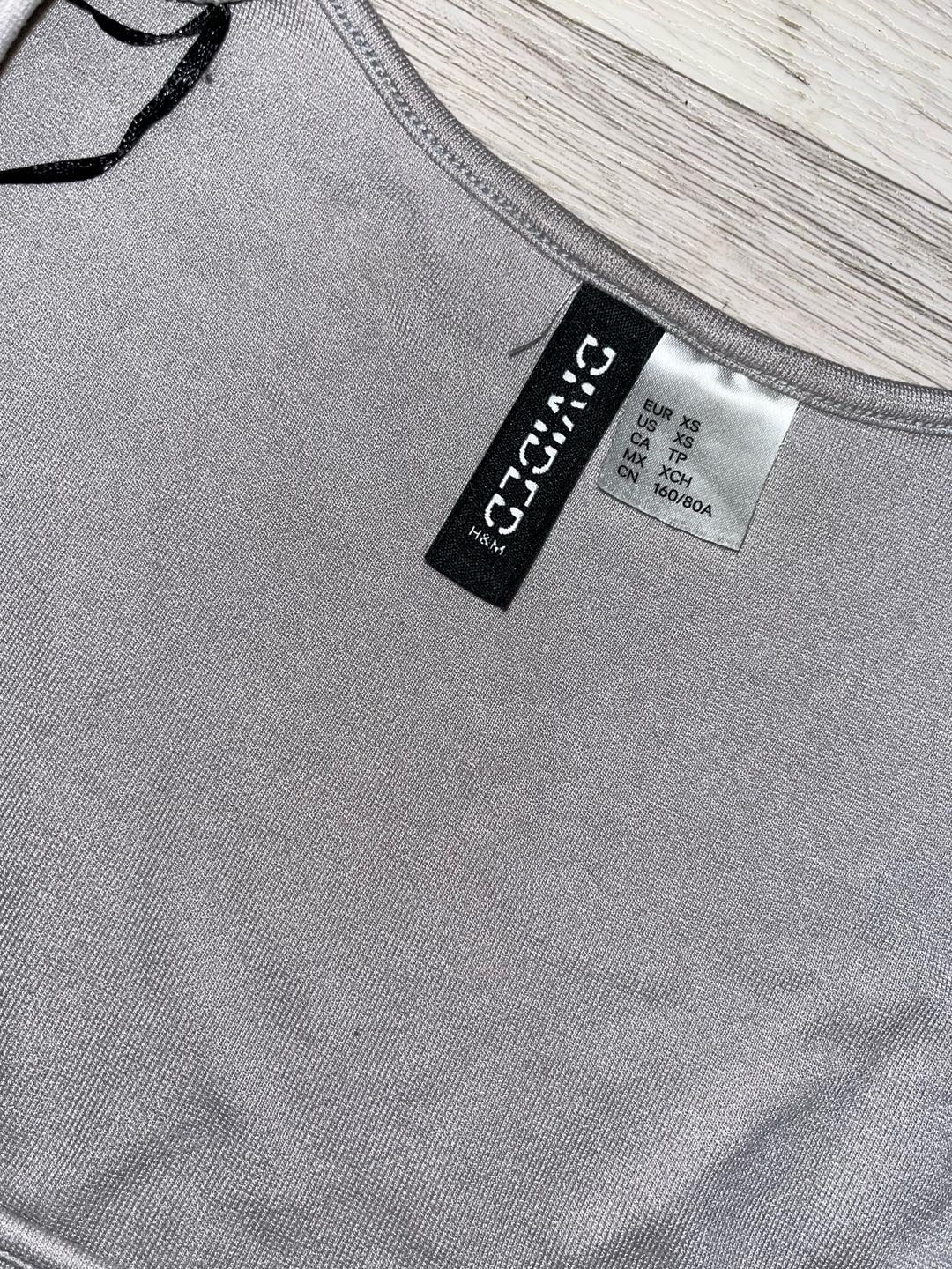 H&M Серый топ H&M — фото 2