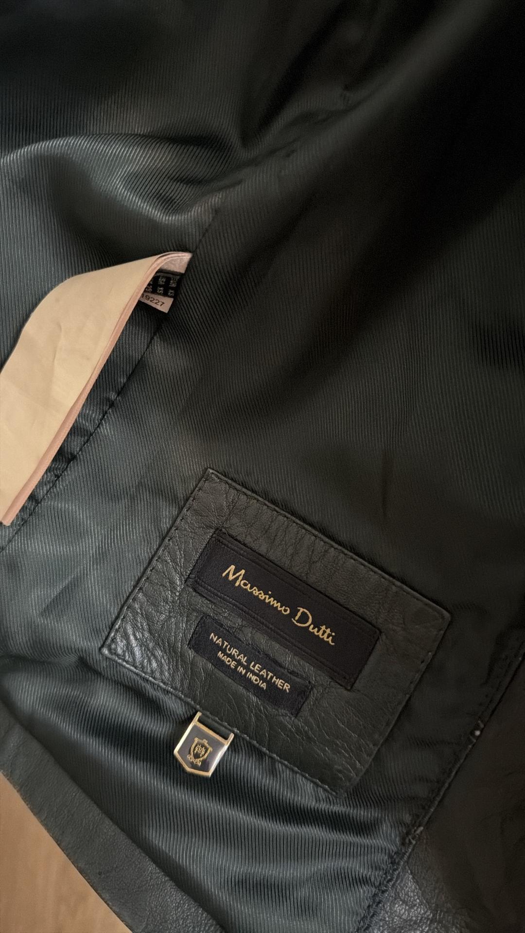 Massimo Dutti Кожаная куртка Massimo Dutti — фото 2