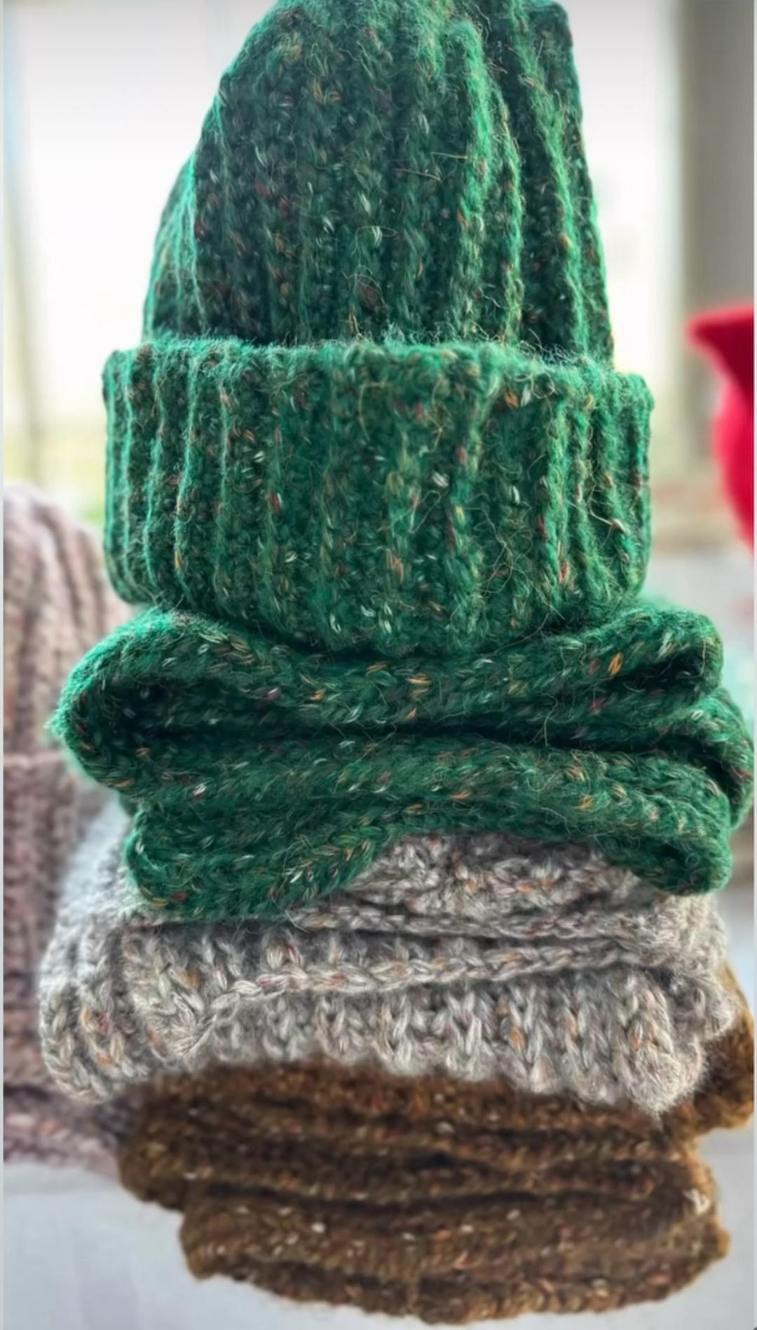 ami.knit Шапка с отворотом — фото 2
