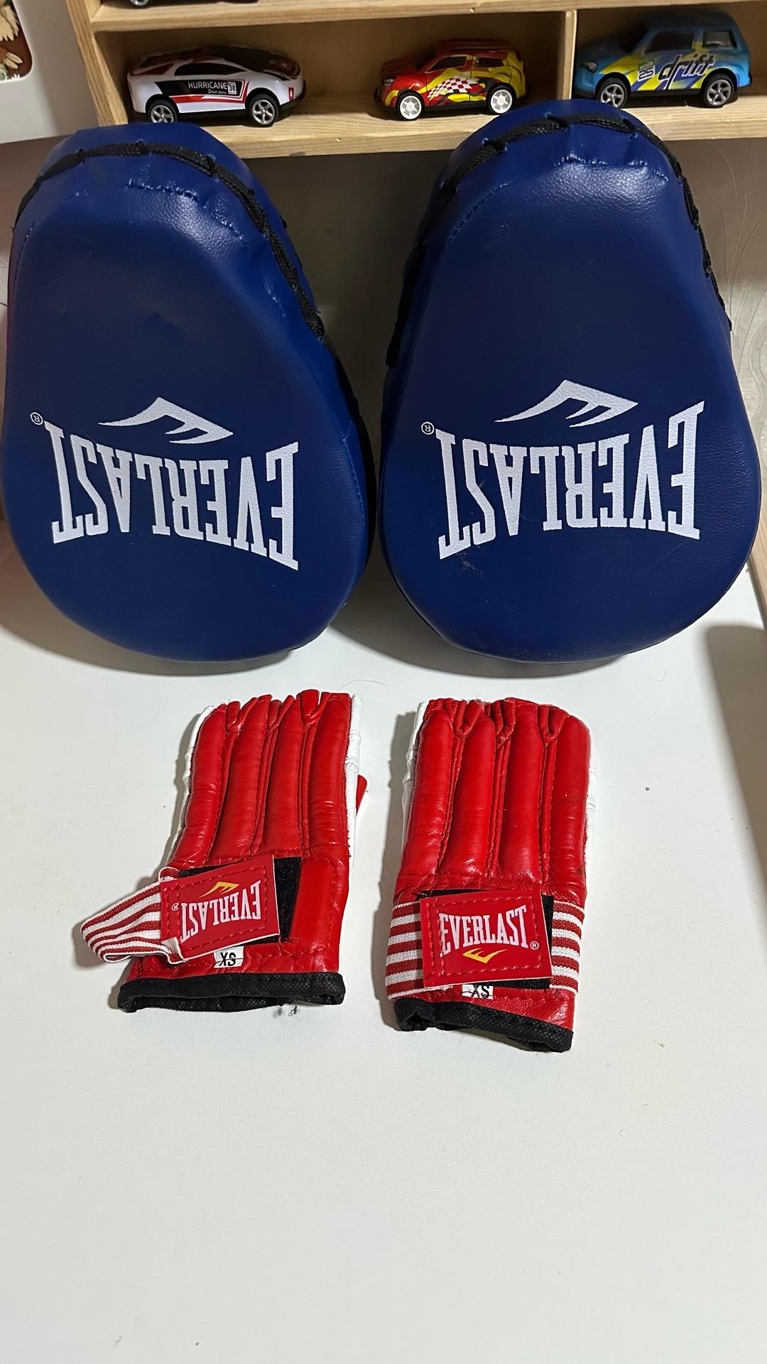 Everlast Набор боксерских лап и перчаток Everlast — фото 2