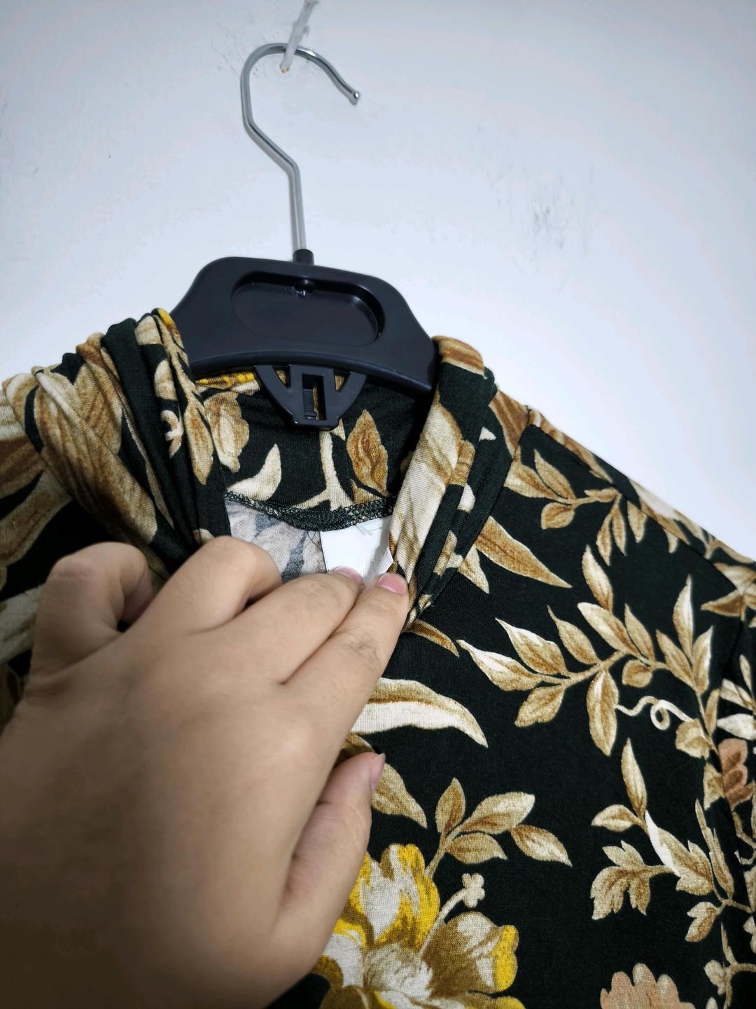 H&M Водолазка с растительным принтом — фото 2