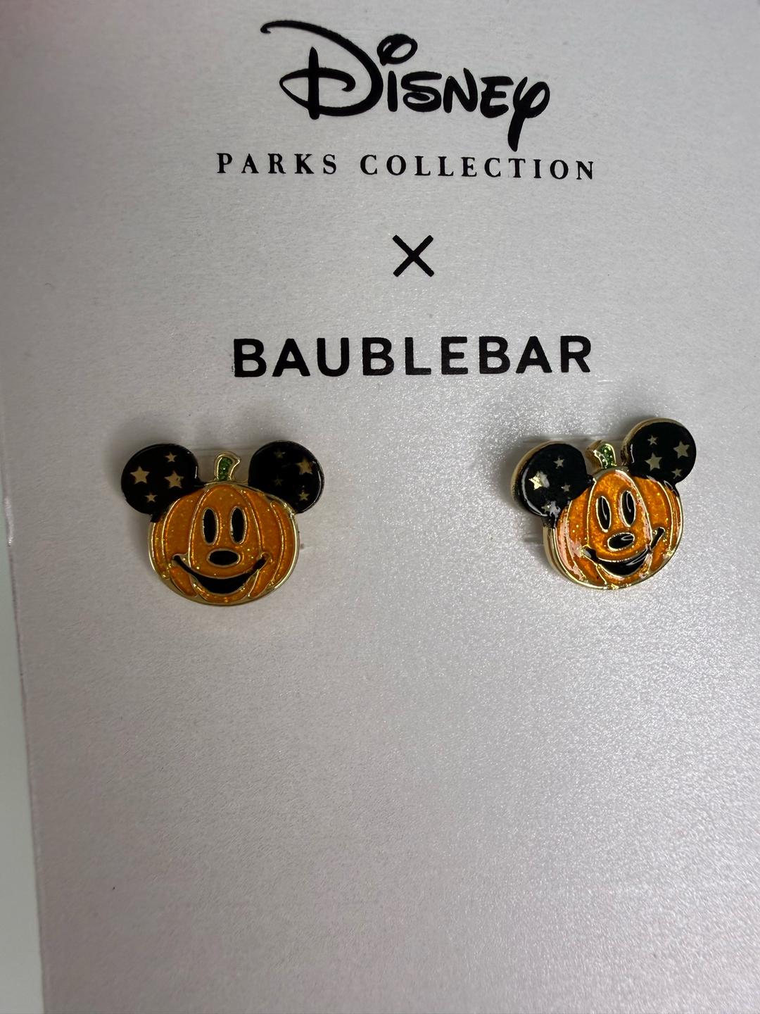 BaubleBar Серьги BaubleBar x Disney Микки Маус тыква — фото 2