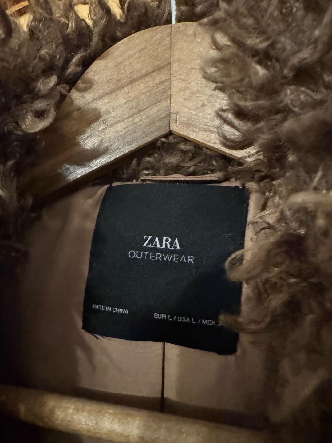 Zara Шуба Zara из искусственного меха — фото 2