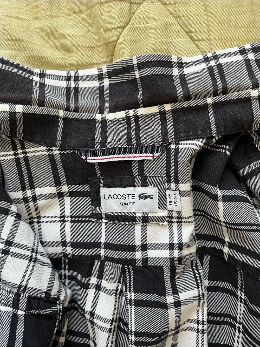 Lacoste Рубашка в клетку Lacoste — фото 2