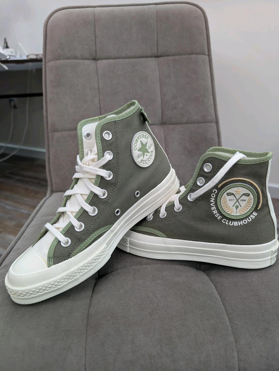 Converse Converse chuck 70 High clubhouse green canvas — фото 2