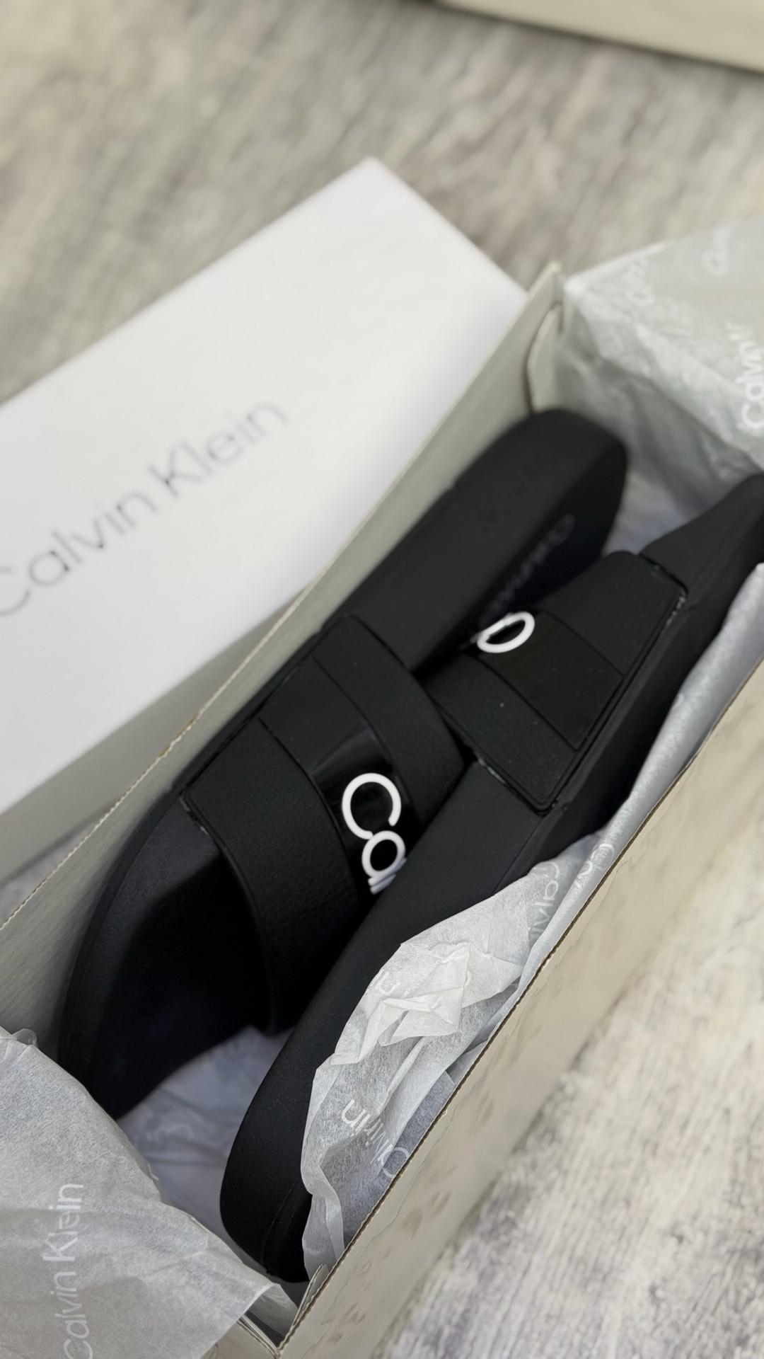 Calvin Klein Мужские сланцы Calvin Klein — фото 2