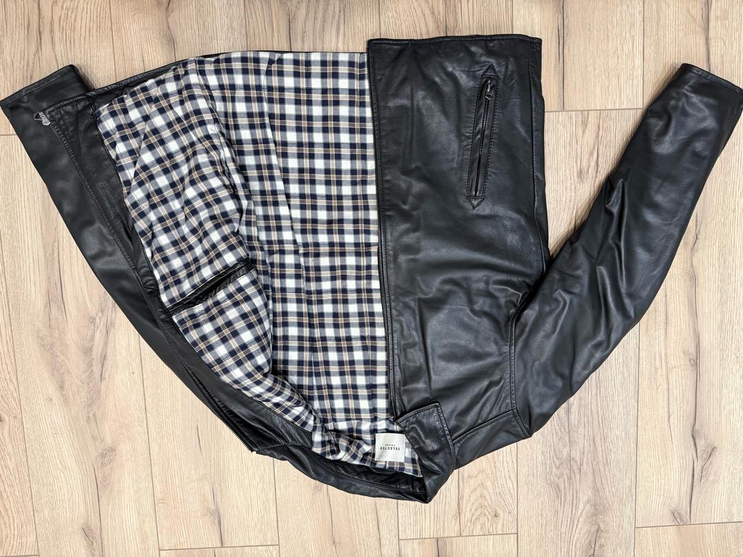 Selected Homme Кожаная куртка Selected Homme — фото 2