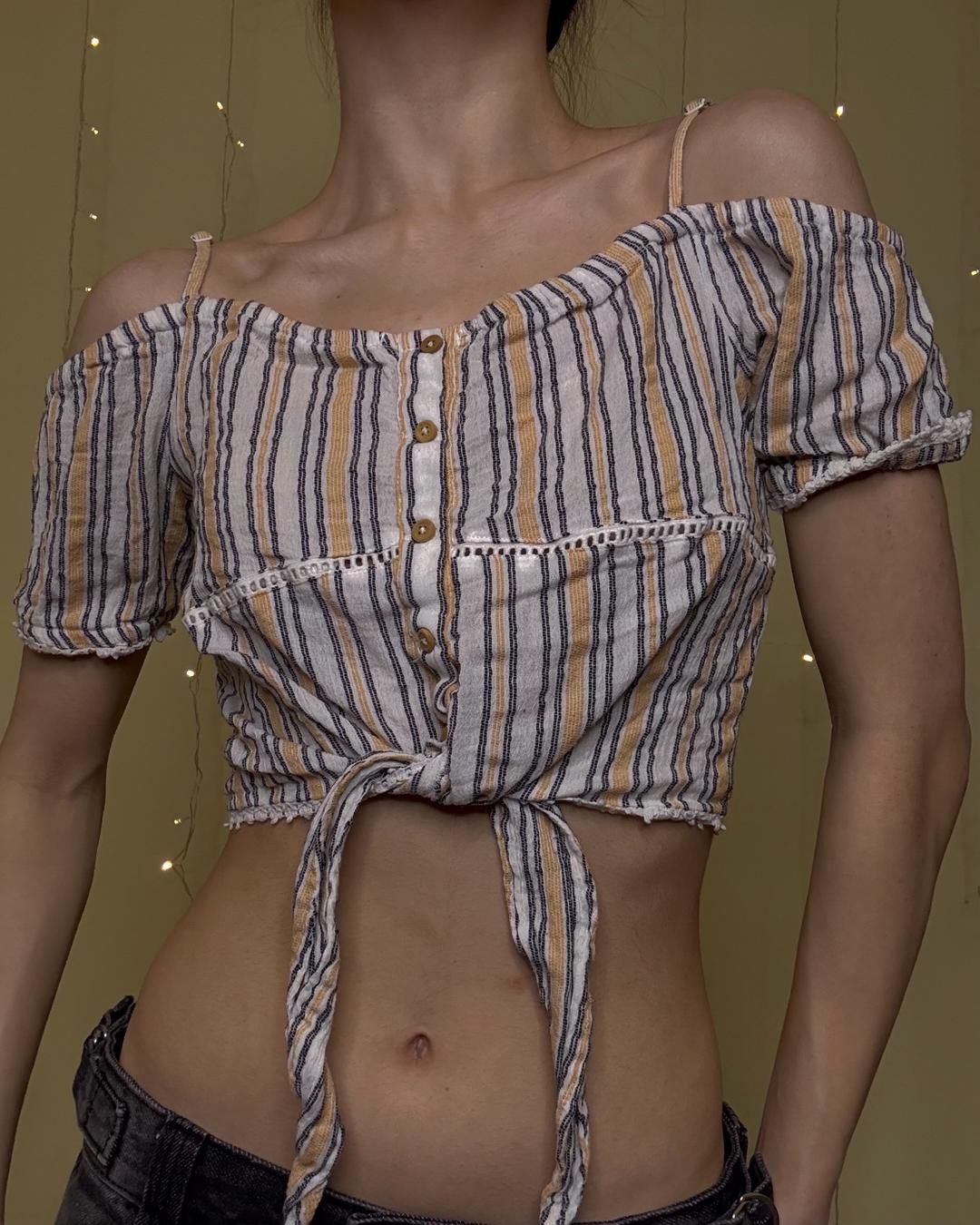 Bershka Легкий топ на весну/лето Bershka — фото 2