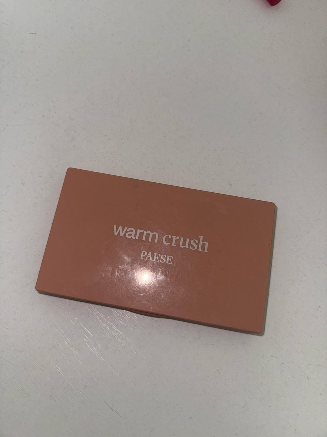 PAESE Палетка теней для век Paese Warm Crush — фото 2