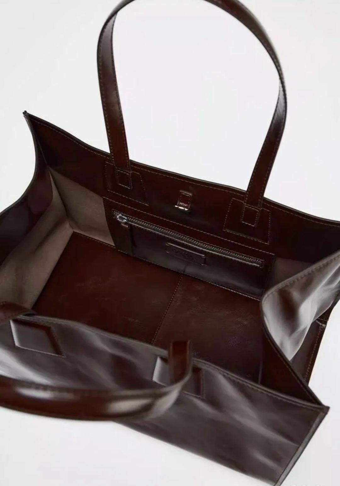 Zara Кожаная сумка Zara Limited collection — фото 2
