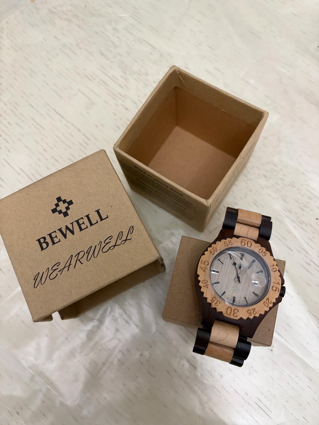 BEWELL Часы из дерева BEWELL WEARWELL — фото 2