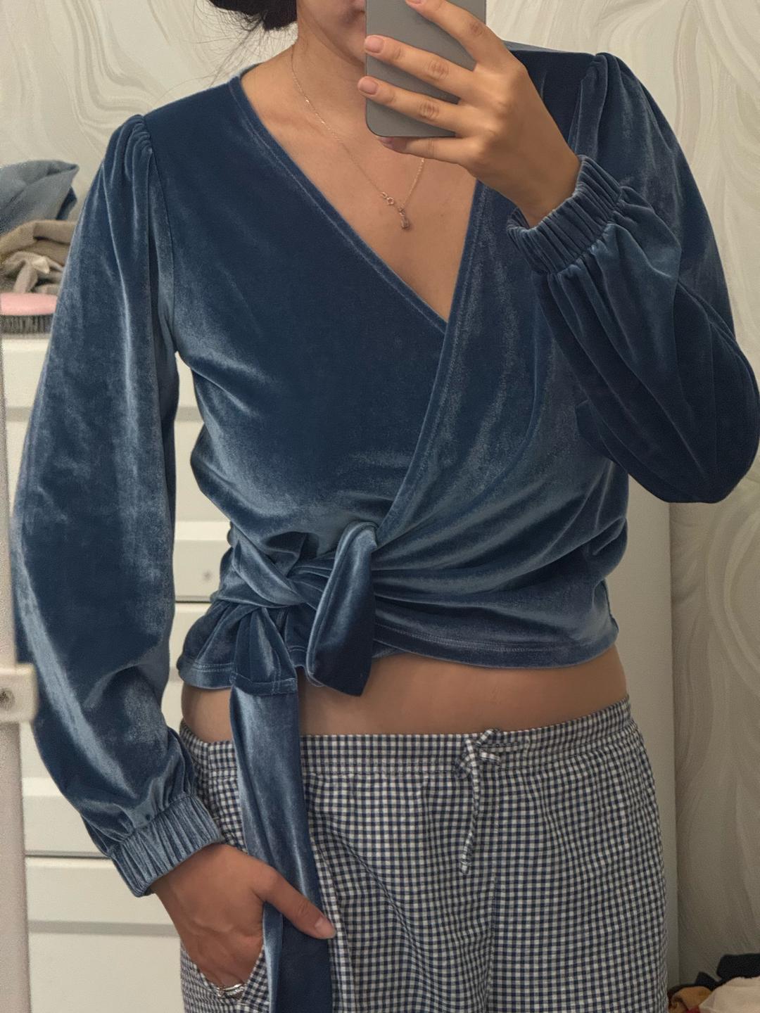 Dina Rose Бархатный топ — фото 2
