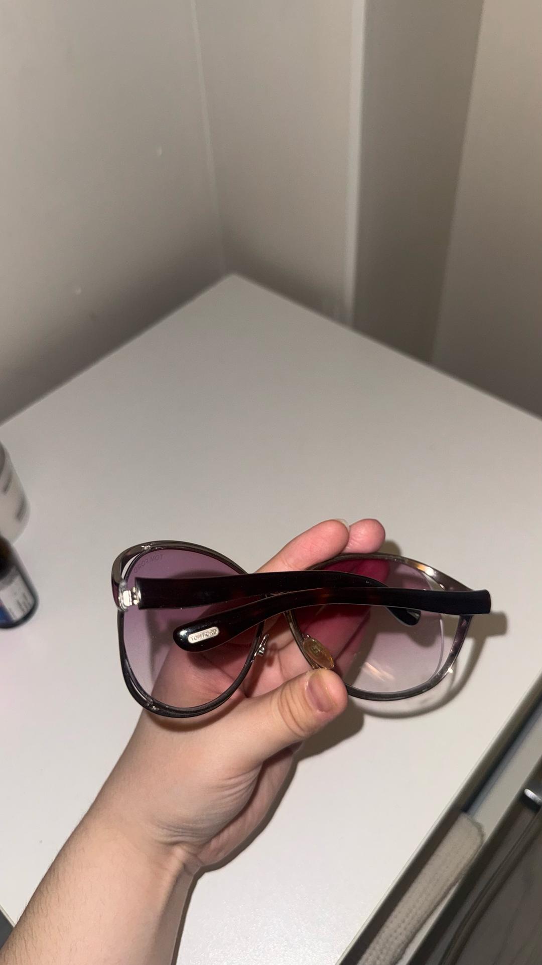 Tom Ford Солнцезащитные винтажные очки Tom Ford Yvette TF89 — фото 2