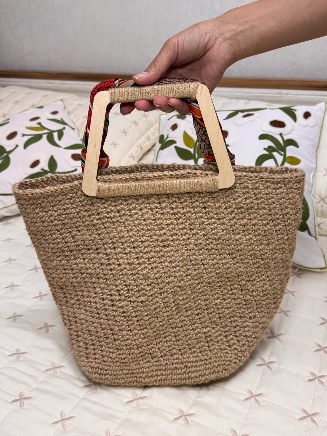 Нет бренда Вязанная сумка hand made — фото 2