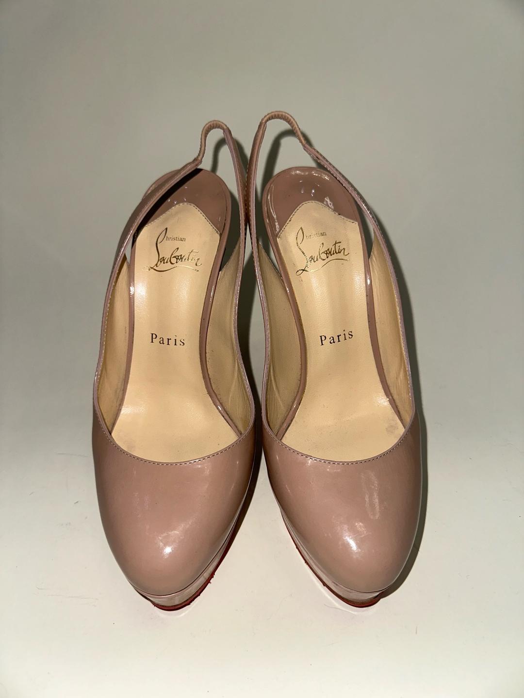 Christian Louboutin Туфли Christian Louboutin Bianca Sling 140 — фото 2