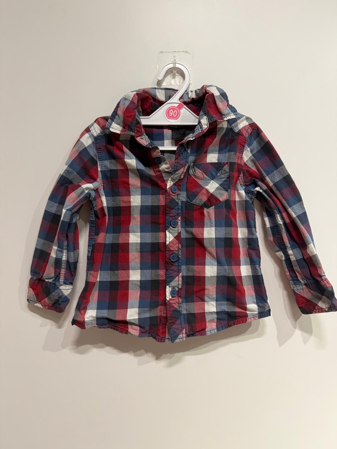 H&M Рубашка H&M в клетку — фото 2