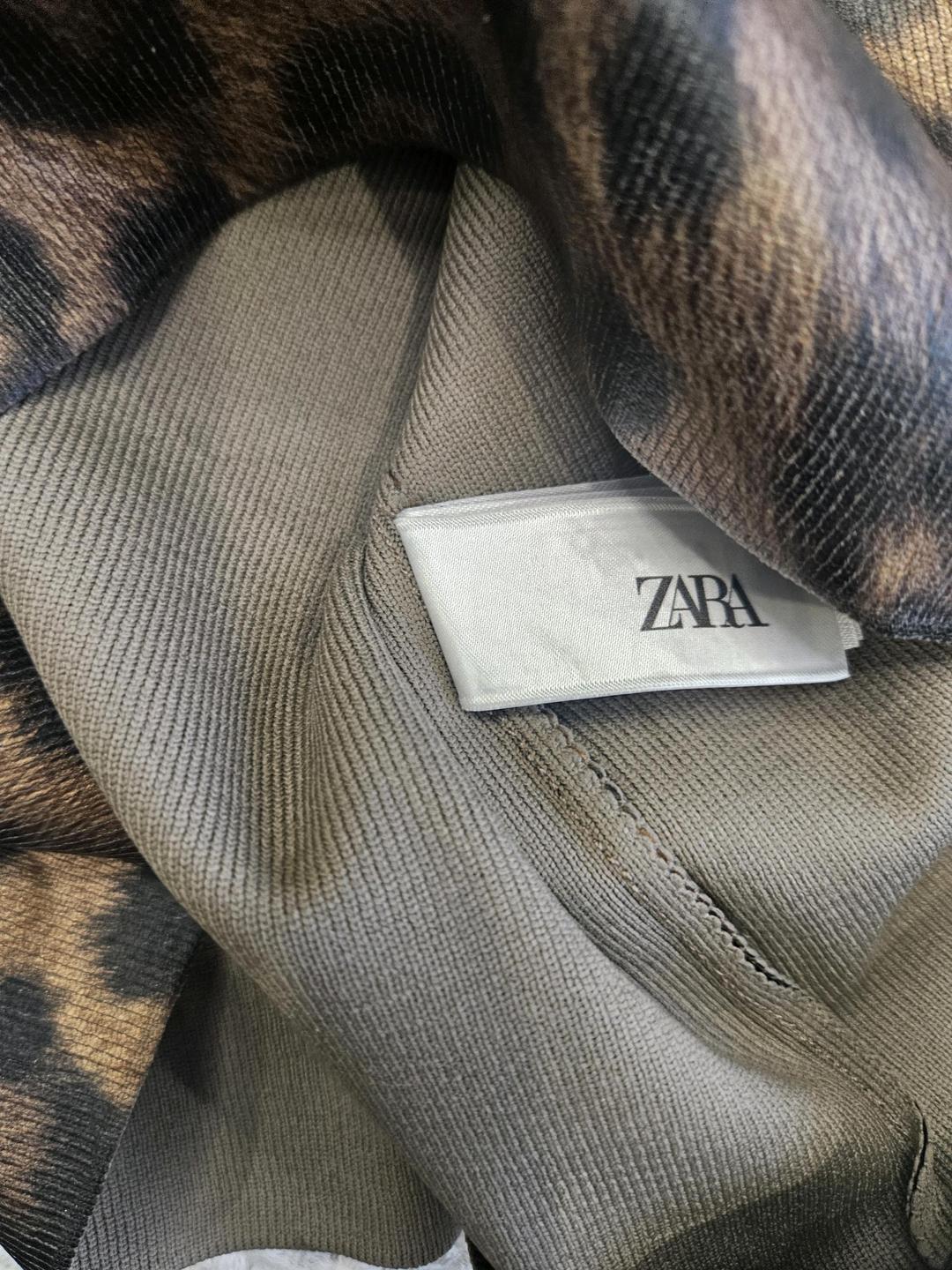 Zara Леопардовое платье — фото 2