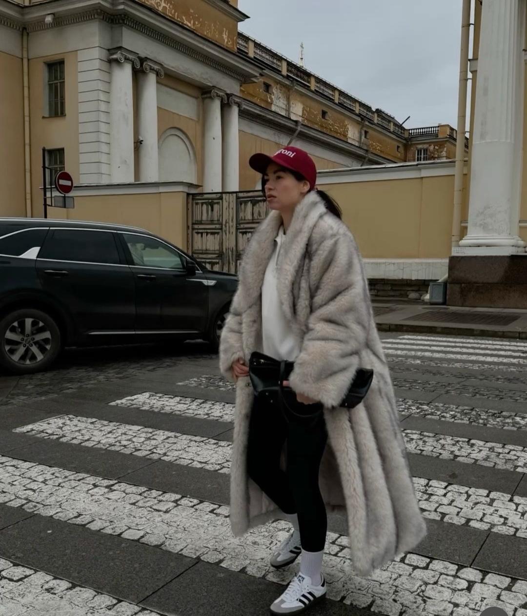 Нет бренда Эко шуба в макси длине — фото 2