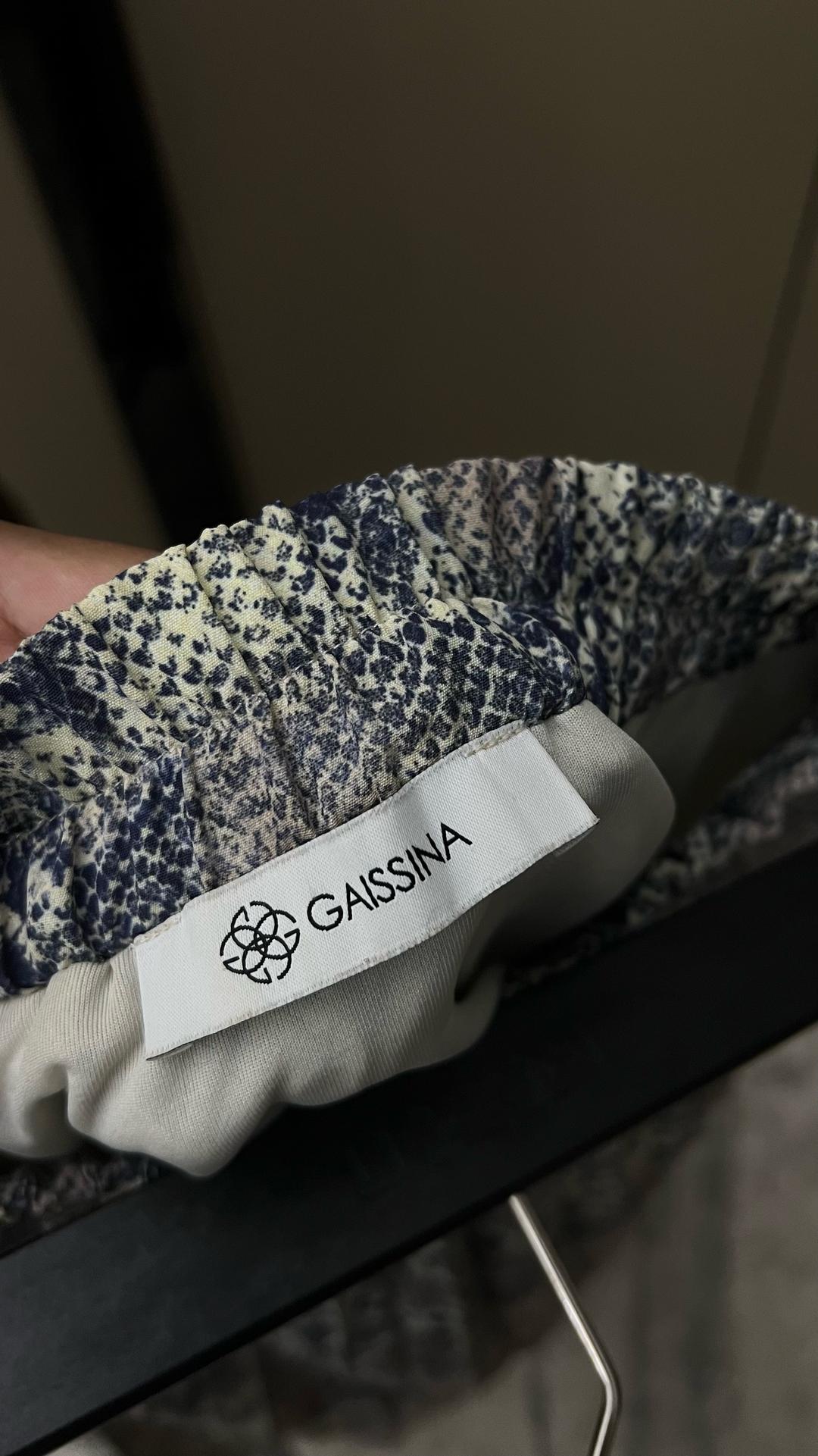 Gaissina Плиссированная юбка GAISSINA с принтом под змею — фото 2