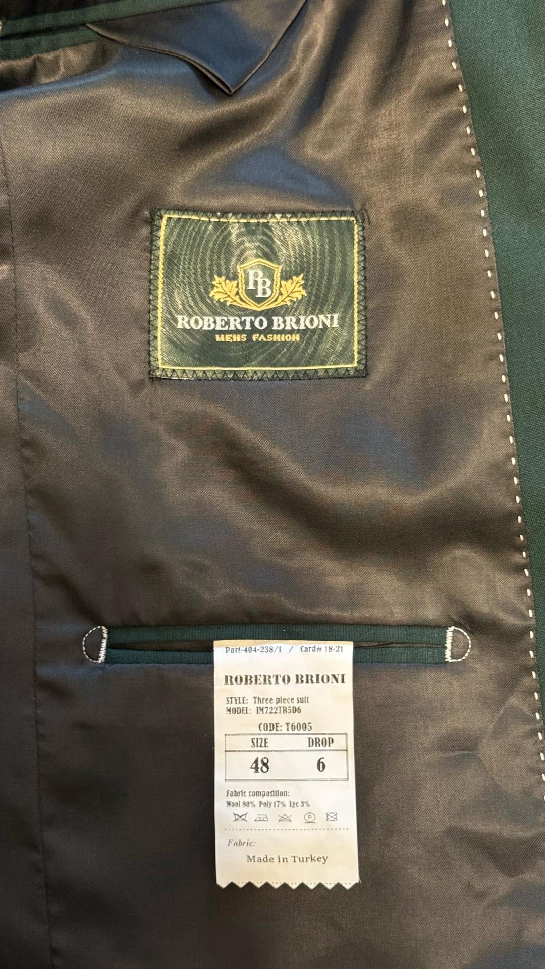Brioni Мужской костюм Roberto Brioni — фото 2