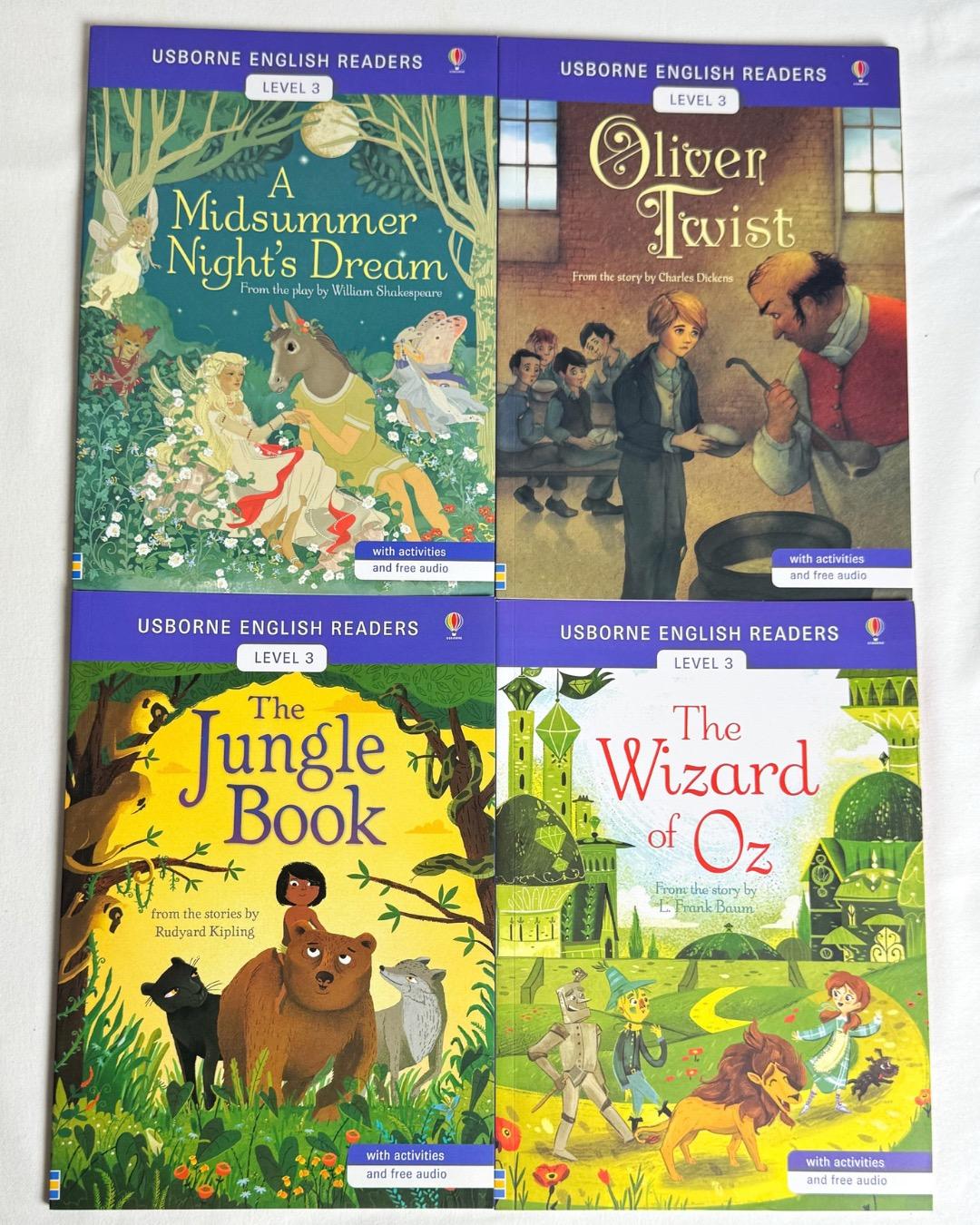Редьярд Киплинг Usborne English Readers: Level 3 (Комплект из 4 книг) — фото 2