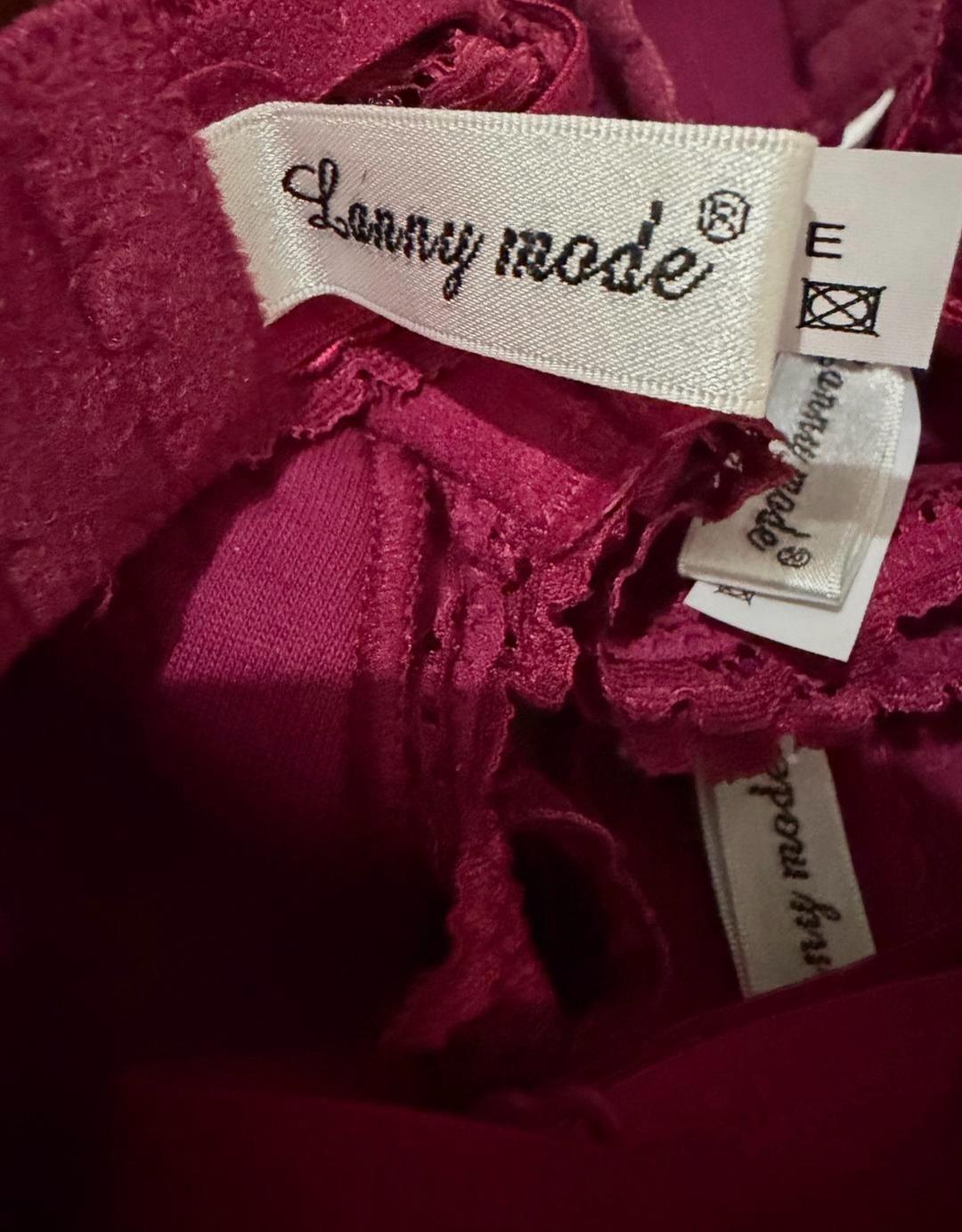 Lanny Mode Бюстгальтер дублированная чашка Lanny Mode бордовый 80 С — фото 2