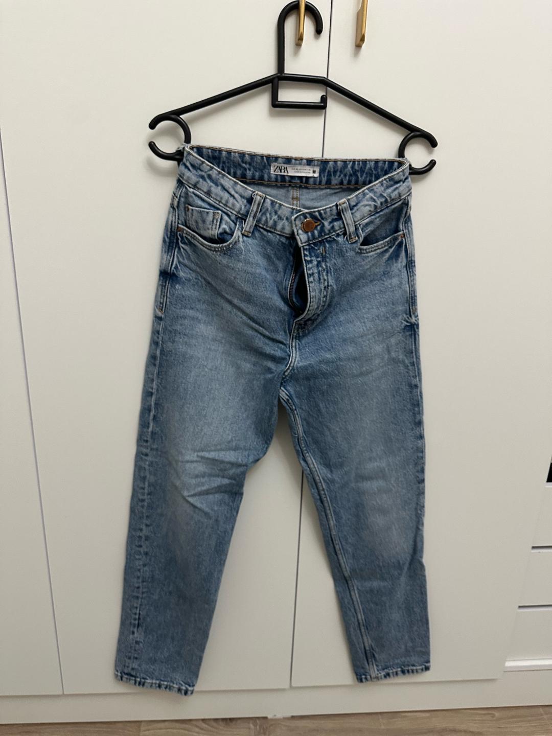 Zara Синие джинсы zara — фото 2