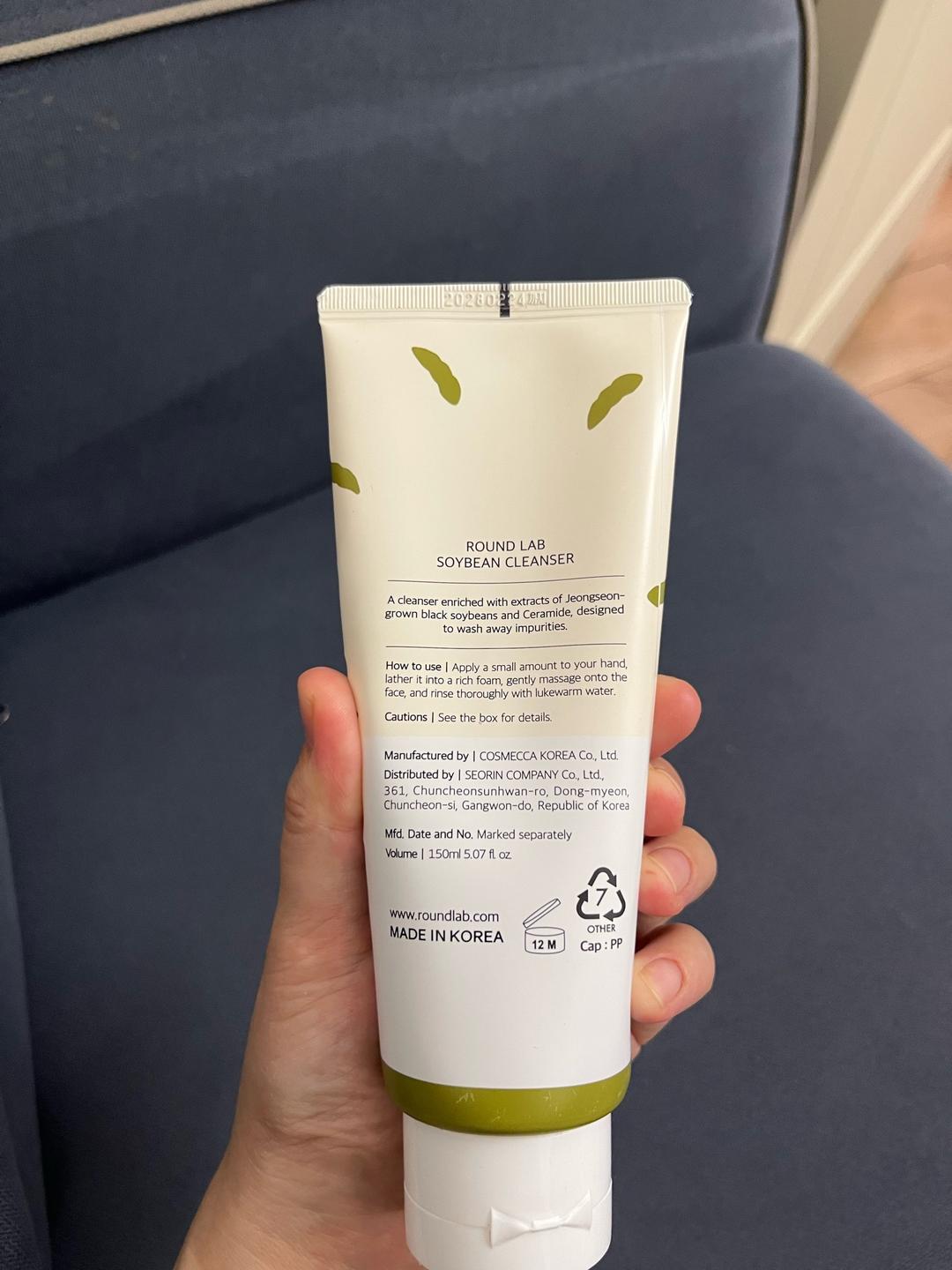 Round Lab ROUND LAB Soybean Cleanser пенка для умывания — фото 2